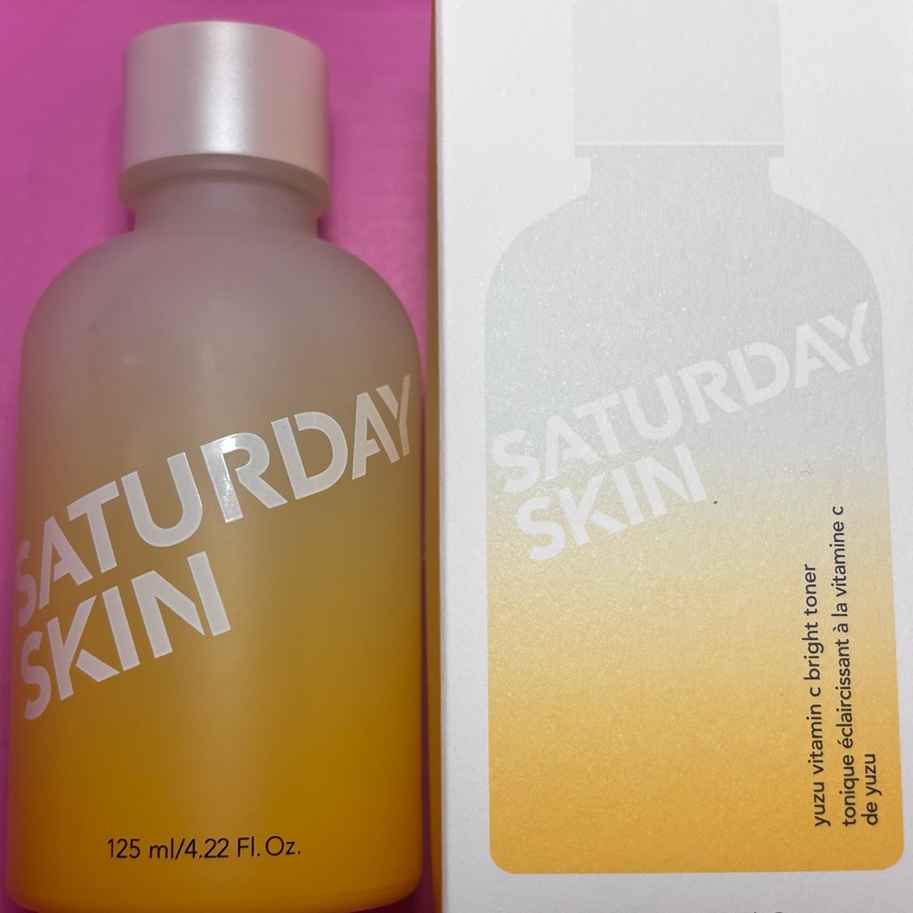 Saturday Skin Yuzu Vitamin C Bright Toner - Yellow